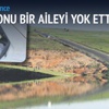 Gölette biten yol bir aileyi yok etti
