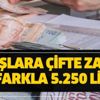 Kıdem ve ihbar tazminatı taban ve tavan ücreti kaç TL oldu? Maaşlara çifte zam 1 ay farkla 5.250 lira! Kıdem ve ihbar tazminatı taban ve tavan ücreti kaç TL oldu? Maaşlara çifte zam 1 ay farkla 5.250 lira!