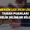 Mersin LGS 2020 lise taban puanları ve yüzdelik dilimler bilgileri! Anadolu liseleri, Fen liseleri ve İmam Hatip listesi!