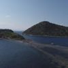 ﻿Bodrum'da sular çekilince ortaya çıktı kral yolu mest etti