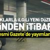 Otoparklarla ilgili yeni düzenleme