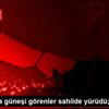 Avcılar da güneşi görenler sahilde yürüdü; polis uyardı
