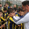 Diyarbakırlı çocuklar Fenerbahçe'nin antrenmanında