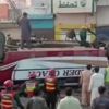 Pakistan'da yolcu otobüsü kaza yaptı: 9 ölü, 28 yaralı