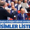 Başkan Erdoğan talimatı vermişti! AK Parti'de o isimler liste dışı...
