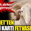 Diyanet, kredi kartıyla kurban satışıyla ilgili fetva verdi Diyanet, kredi kartıyla kurban satışıyla ilgili fetva verdi