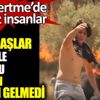 ﻿Vatandaşlar alevlerle boğuştu, havadan yardım gelmedi