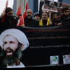 Suudi Arabistan Konsolosluğu önünde idam protestosu