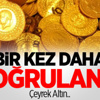 'Çeyrek Altın 106,5 TL'ye İnebilir' 'Çeyrek Altın 106,5 TL'ye İnebilir'
