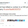 Sarah Connor bir adamın robot tarafından öldürüldüğünü tweetledi