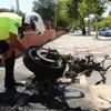 Ödünç aldığı motosikleti sinirlenince yaktı Ödünç aldığı motosikleti sinirlenince yaktı