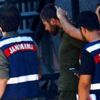 Cinayet zanlısı terörist mahkemede örgüt propagandası yapmaya kalkıştı Cinayet zanlısı terörist mahkemede örgüt propagandası yapmaya kalkıştı