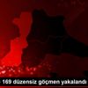 Edirne de 169 düzensiz göçmen yakalandı