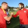 Hamit ısınma turunda Hamit ısınma turunda