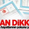 Tapuda hayatlarının şokunu yaşadılar