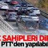 Araç sahipleri dikkat! Artık PTT'den yapılabilecek Araç sahipleri dikkat! Artık PTT'den yapılabilecek