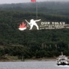 Çanakkale'de feribot seferlerine fırtına engeli Çanakkale'de feribot seferlerine fırtına engeli