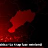 Afyonkarahisar da kitap fuarı ertelendi Afyonkarahisar da kitap fuarı ertelendi