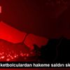 Genç basketbolculardan hakeme saldırı skandalı !.. Genç basketbolculardan hakeme saldırı skandalı !..