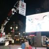 Vinç sepetinden evlilik teklifi