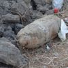 Çanakkale'de patlamamış top mermisi bulundu Çanakkale'de patlamamış top mermisi bulundu