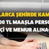 Onlarca şehirde kamuya 3000 TL maaşla personel işçi ve memur alımı başvuru şartları nedir? İŞKUR işe alım başvuru ekranı