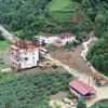 Rize'de selin neden olduğu tahribat havadan böyle görüntülendi