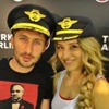 Sabri'nin eşi yardımcı pilot oldu Sabri'nin eşi yardımcı pilot oldu