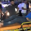 Hafif ticari araçla çarpışan motosikletli yaralandı Hafif ticari araçla çarpışan motosikletli yaralandı