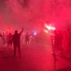 İstanbul'da coşkulu karşılama İstanbul'da coşkulu karşılama