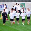 Galatasaray hazırlıklarını sürdürdü Galatasaray hazırlıklarını sürdürdü