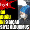 ﻿Banyoda doğurduğu bebeğini 9 bıçak darbesiyle öldürmüş