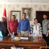 Başarılı sporcu ödüllendirildi