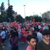 Saraçhane'de İstanbullular kutlama için toplandı Saraçhane'de İstanbullular kutlama için toplandı