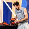 Fenerbahçe Beko salonda çalıştı Fenerbahçe Beko salonda çalıştı