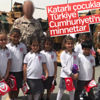 Katarlı çocukların Türkiye sevgisi