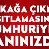 Hafta sonu, gazeteniz Cumhuriyet'e ulaşabileceksiniz