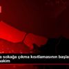 İstanbul da sokağa çıkma kısıtlamasının başlamasıyla ... İstanbul da sokağa çıkma kısıtlamasının başlamasıyla ...