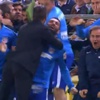 Simeone galibiyeti Arda Turan'la kutladı Simeone galibiyeti Arda Turan'la kutladı