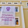 Bornova Belediyesi "İstanbul Sözleşmesi yaşatır" pankartı astı Bornova Belediyesi "İstanbul Sözleşmesi yaşatır" pankartı astı