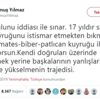 '17 yıldır Sana yağı kuyruğunu istismar eden AKP domates, biber, patlıcan kuyruğu ile sınanıyor' '17 yıldır Sana yağı kuyruğunu istismar eden AKP domates, biber, patlıcan kuyruğu ile sınanıyor'