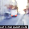Erciyes Kayak Merkezi, beyaza büründü