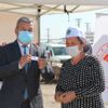 İzmir'de üreticilere hibe edilen 4 bin 800 küçükbaş hayvanın dağıtımına başlandı İzmir'de üreticilere hibe edilen 4 bin 800 küçükbaş hayvanın dağıtımına başlandı
