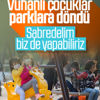 Vuhanlı çocuklar, parklara akın etti