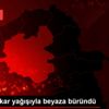 Erzurum kar yağışıyla beyaza büründü Erzurum kar yağışıyla beyaza büründü