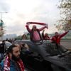 Samsunspor başkanına meşaleli karşılama Samsunspor başkanına meşaleli karşılama