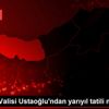 Trabzon Valisi Ustaoğlu ndan yarıyıl tatili mesajı