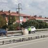 Mezbahaya götürülen inek trafiği birbirine kattı