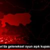 Kazakistan da geleneksel oyun aşık kupası yapıldı Kazakistan da geleneksel oyun aşık kupası yapıldı