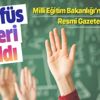 Milli Eğitim Bakanlığı'ndan flaş karar! Teneffüs süreleri uzatıldı Milli Eğitim Bakanlığı'ndan flaş karar! Teneffüs süreleri uzatıldı